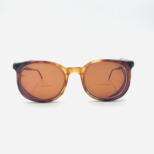 Vintage Arnex Brown Oval Sunglasses Frames